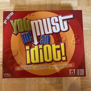 You Must Be An Idiot! (1st Ed) Board game- R &R Games - VG Condition